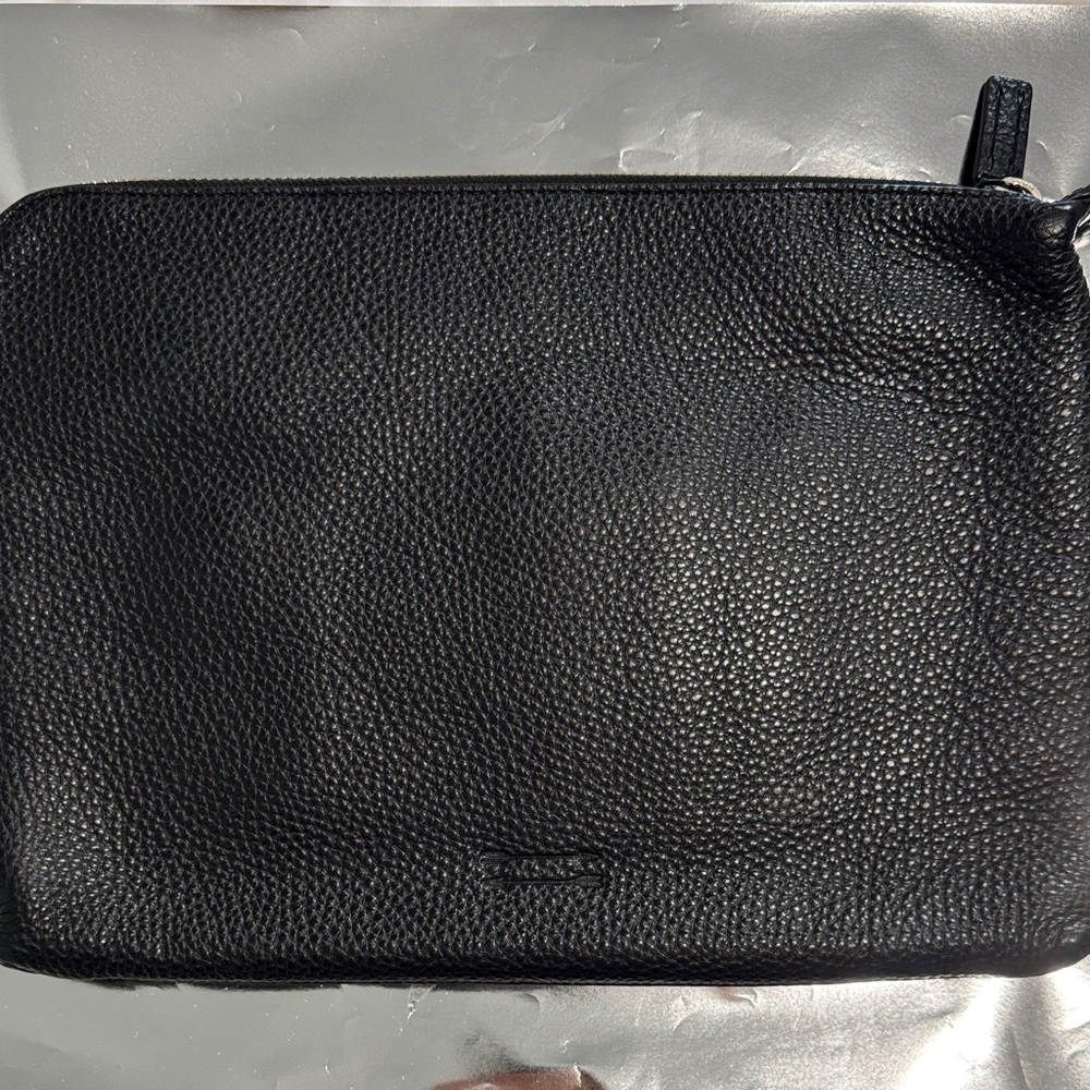 Uri Minkoff Black Leather laptop Bag